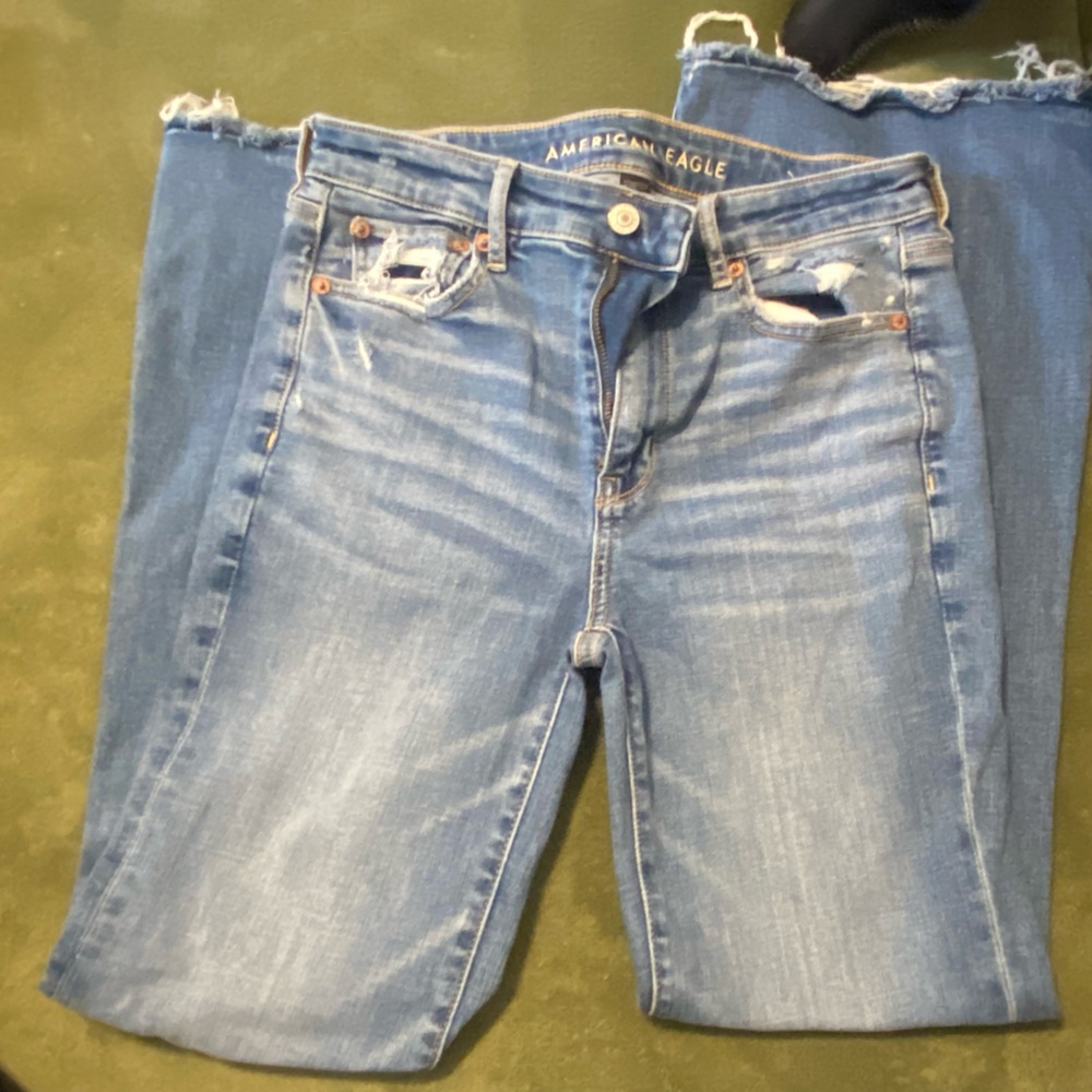 American eagle flare jeans